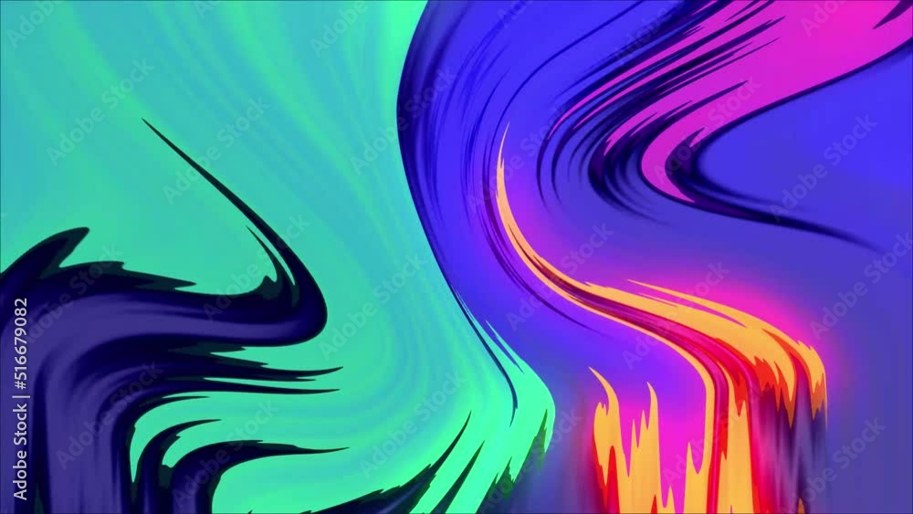Aufkleber swirls of marble. liquid marble texture. marble ink colorful. fluid art. very nice abstract colorful