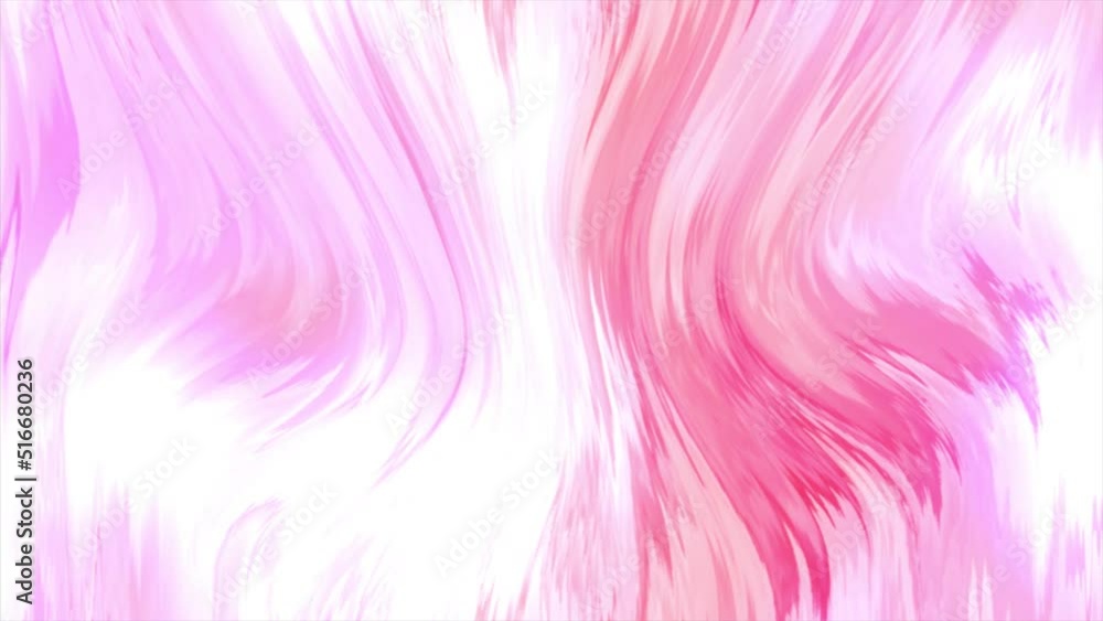Leinwandbilder animated 3d waving cloth texture. liquid holographic background. smooth silk cloth surface with ripp