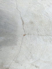 Concrete cement wall with crack in industrial building, great for your design and texture background