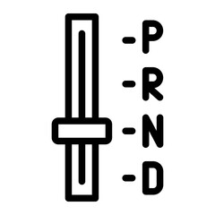 automatic transmission line icon