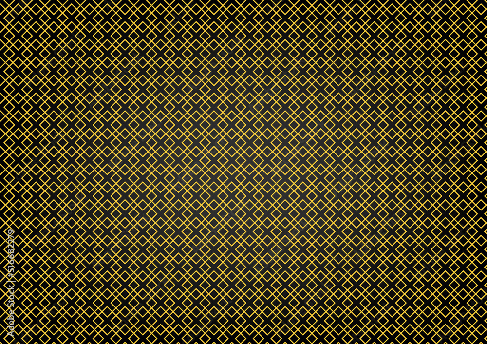 Poster graphics square gold for pattern paper vector illustration
