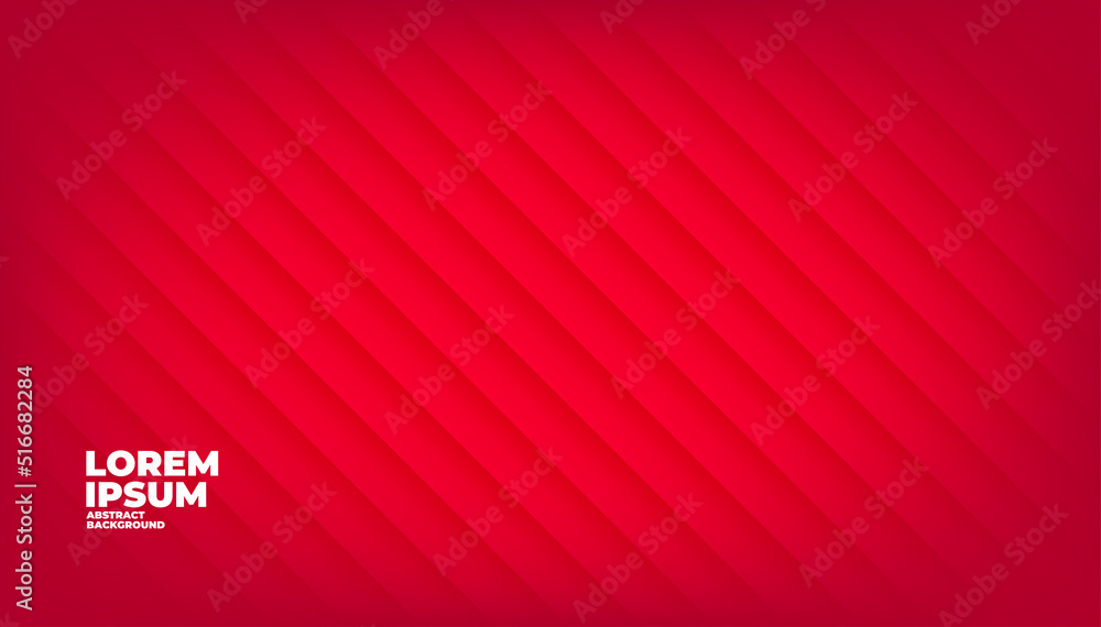 Poster abstract red background. wall texture with diagonal lines.