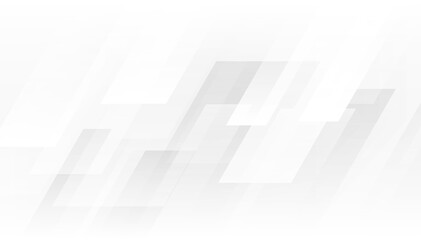 Obraz premium Abstract geometric shapes white and gray color background, vector illustration.