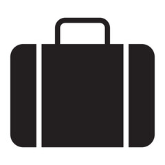 luggage glyph icon