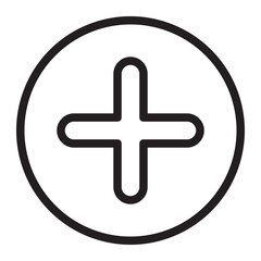 medicine line icon