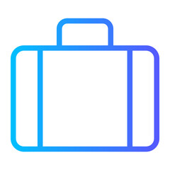 luggage gradient icon