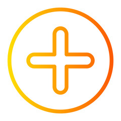 Obraz premium medicine gradient icon