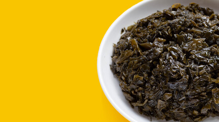 Olive Pickled Green Mustard with Mushroom