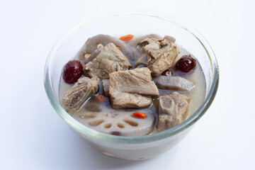 Pork Ribs and Lotus Root Soup