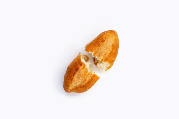 Bread isolated on white background