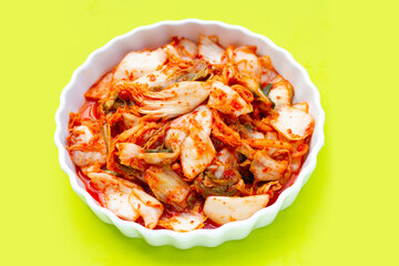 Kimchi, Korean dish of spicy fermented vegetables