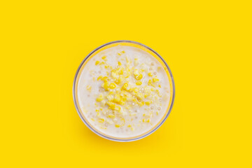 Sweet corn with sago in sweet coconut milk