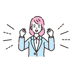 人物イラスト　線画