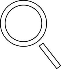  Search Icon illustration on white background..eps