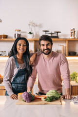 Multi-Ethnic Couple Portrait