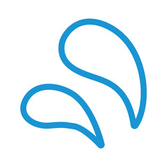 汗や水分のイメージイラスト