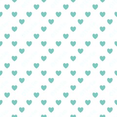 Hearts for Valentine's Day. A postcard with hearts for February 14. Seamless repeating pattern. Background for scrapbooking, albums, advertising, printing, websites, mobile screensavers, bloggers.