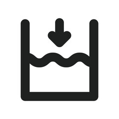 Obraz premium Low Tide Icon