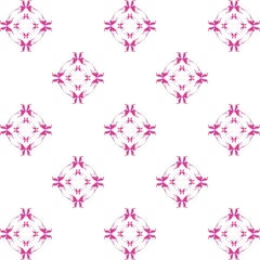 geometric Seamless pattern on white background.stylish background for fabric, wrapping, packaging paper, wallpaper.