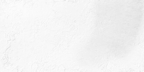 Concrete wall white color for background. Old grunge textures with scratches and cracks. White painted cement wall, modern grey paint limestone texture background in white light seam home wall paper.