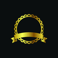 Gold Badge Element