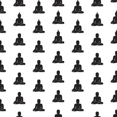 Buddha logo background