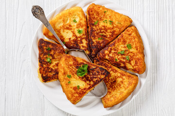 Potato Farls, Irish Potato Cakes, potato bread