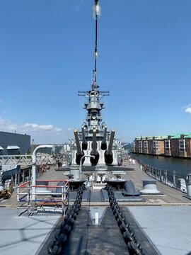 On Board Of The Uss Wisconsin