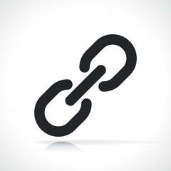 chain or link black icon