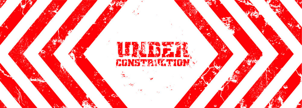 under, construction warning sign	