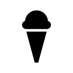 Ice Cream Icon Vector Symbol Design Illustration