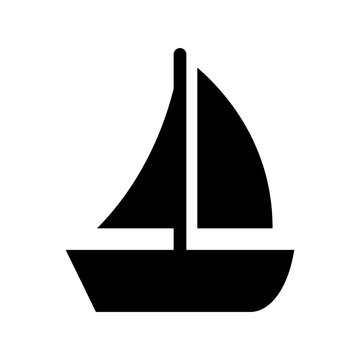 Boat Icon Vector Symbol Design Illustration