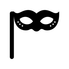 Party Mask Icon Vector Symbol Design Illustration