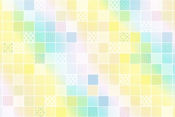 黄色 タイル イエロー背景 可愛いドット