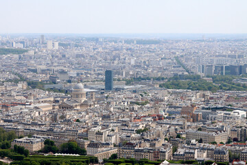 View of Paris from Montparnasse Tower