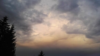 storm clouds timelapse
