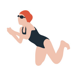 여름 휴가 물놀이 일러스트 벡터 소스