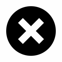 Obraz premium Wrong marks, Cross marks, Rejected, Disapproved, No, False, Not Ok, Wrong Choices, Task Completion, Voting. - vector mark symbols. White outline design. Isolated icon.