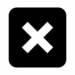 Wrong marks, Cross marks, Rejected, Disapproved, No, False, Not Ok, Wrong Choices, Task Completion, Voting. - vector mark symbols. White outline design. Isolated icon.