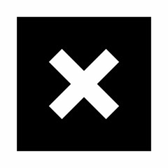 Wrong marks, Cross marks, Rejected, Disapproved, No, False, Not Ok, Wrong Choices, Task Completion, Voting. - vector mark symbols. White outline design. Isolated icon.