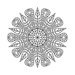 abstract mandala ornament pattern elegant