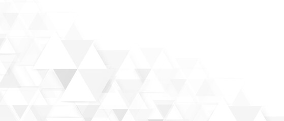 White abstract on gray background