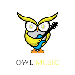 owl logo and symbol vector
