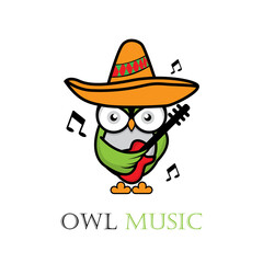 owl logo and symbol vector