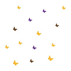 trendy butterfly logo design vector template