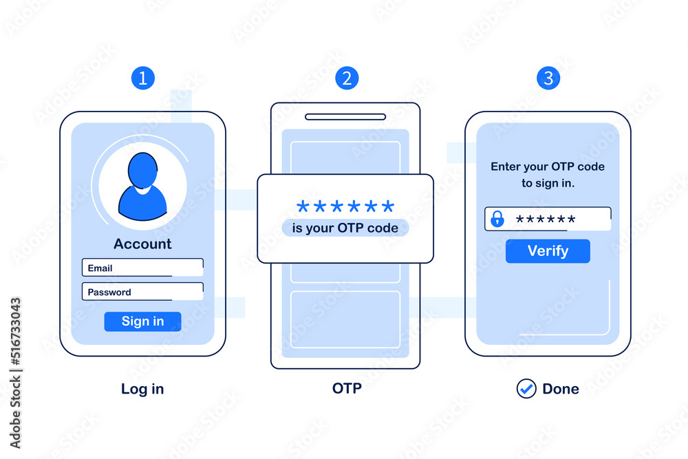 Poster registration concept icon. create account idea thin line illustration. new user register. login. vec