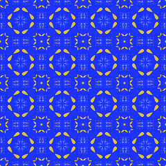 Floral Seamless Pattern Background Garden Nature Damask Aboriginal Ornament Art