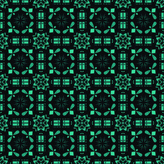 Floral Seamless Pattern Background Garden Nature Damask Aboriginal Ornament Art