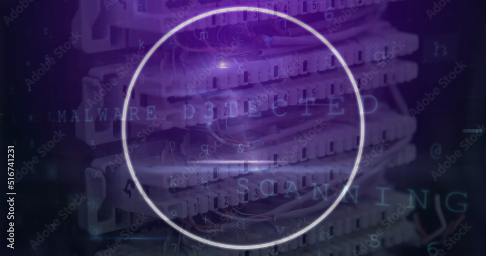 Poster image of scope scanning and data processing over computer server