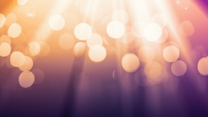 Celebration and party background with bokeh lights